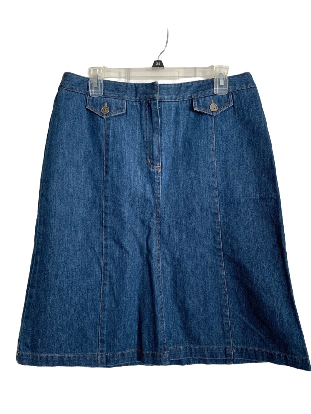 TALBOTS Women’s Blue Jean Skirt